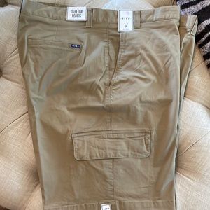 ROWM Stretch Fabric Khaki Mens Shorts